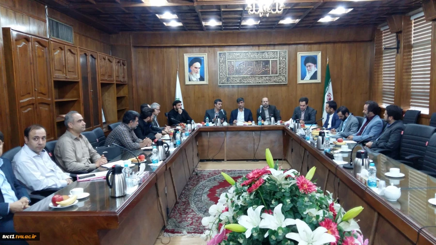 جلسه معارفه مسئول بسیج اساتید دانشکده فنی انقلاب اسلامی تهران
