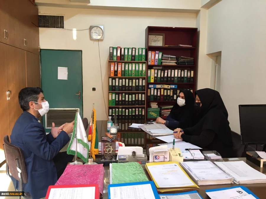 بازدید تیم نظارت و ارزیابی استان تهران از دانشکده فنی و حرفه ای انقلاب اسلامی 8