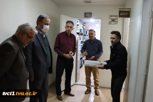 به مناسبت میلاد با سعادت یگانه منجی عالم بشریت حضرت مهدی(عج):

تقدیر از همکاران دانشکده فنی انقلاب اسلامی توسط رئیس دانشگاه فنی و حرفه ای استان تهران 2