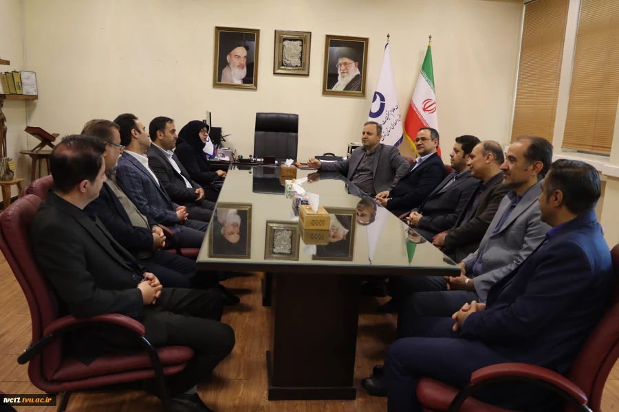 دیدار نوروزی روسای مراکز استانی واحد تهران با رئیس دانشگاه فنی و حرفه ای استان تهران 2