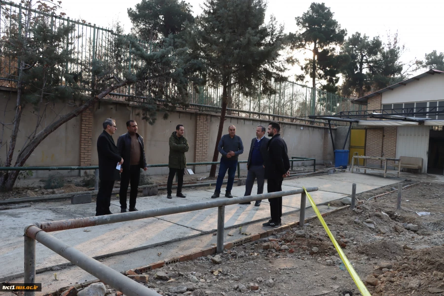 بازدید سرزده رئیس دانشگاه ملی مهارت استان تهران از انستیتو برق، کارگاه ساختمان، بوفه و خوابگاه دانشجویی در دانشکده انقلاب اسلامی 4