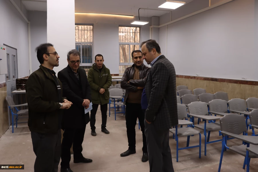 بازدید سرزده رئیس دانشگاه ملی مهارت استان تهران از انستیتو برق، کارگاه ساختمان، بوفه و خوابگاه دانشجویی در دانشکده انقلاب اسلامی 6