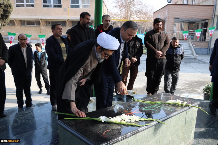 آیین گرامیداشت آغاز دهه فجر در دانشکده فنی انقلاب اسلامی تهران برگزار شد 7