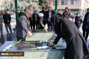 آیین گرامیداشت آغاز دهه فجر در دانشکده فنی انقلاب اسلامی تهران برگزار شد 8