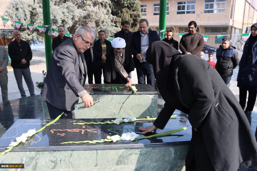 آیین گرامیداشت آغاز دهه فجر در دانشکده فنی انقلاب اسلامی تهران برگزار شد 8