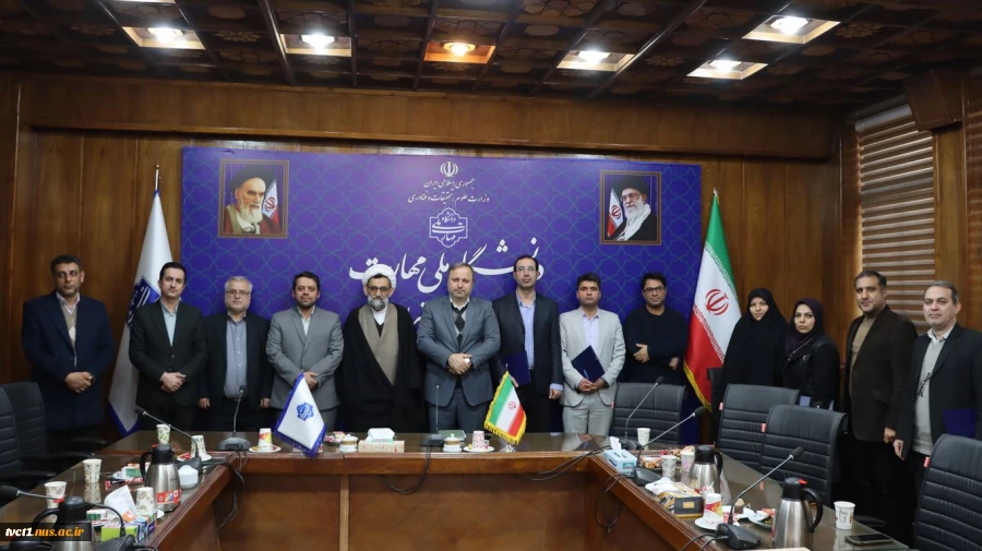 با حضور دکتر کامران رحیمی، رییس دانشگاه ملی مهارت استان تهران؛

آیین تکریم و معارفه سرپرستی معاونت آموزشی دانشکده انقلاب اسلامی تهران-واحد استانی تهران
 2