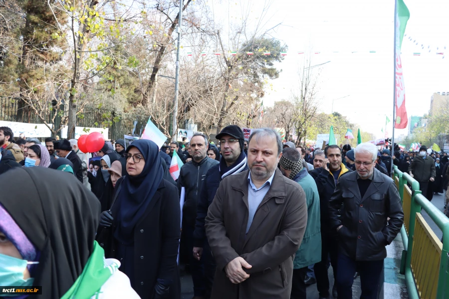 حضور پرشور دانشگاهیان دانشگاه ملی مهارت استان تهران در جشن پیروزی انقلاب و راهپیمایی یوم‌الله 22 بهمن 5