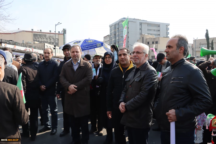 حضور پرشور دانشگاهیان دانشگاه ملی مهارت استان تهران در جشن پیروزی انقلاب و راهپیمایی یوم‌الله 22 بهمن 6