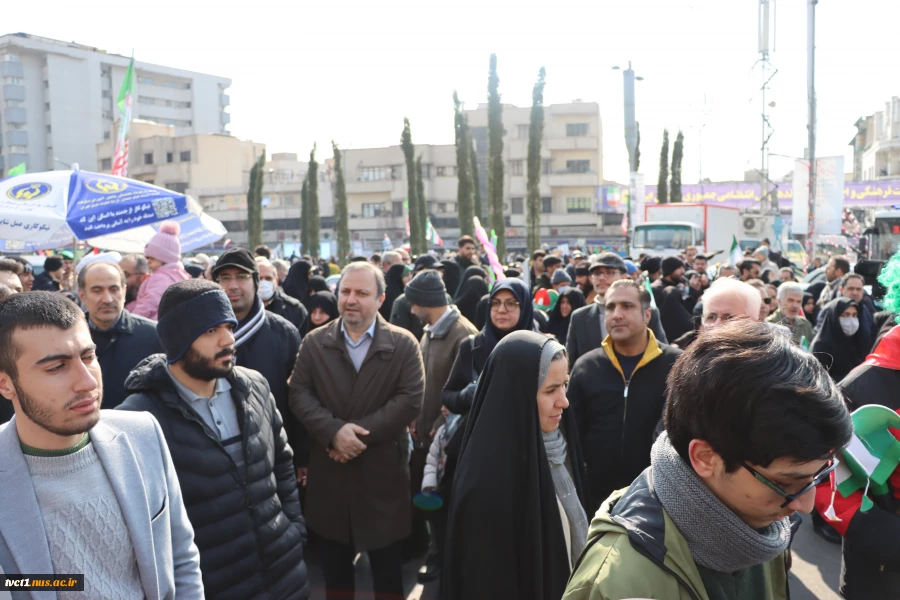 حضور پرشور دانشگاهیان دانشگاه ملی مهارت استان تهران در جشن پیروزی انقلاب و راهپیمایی یوم‌الله 22 بهمن 8