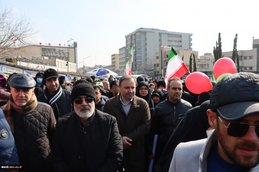 حضور پرشور دانشگاهیان دانشگاه ملی مهارت استان تهران در جشن پیروزی انقلاب و راهپیمایی یوم‌الله 22 بهمن 9