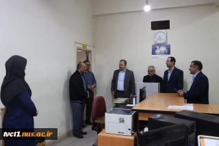 دیدار نوروزی رئیس دانشگاه ملی مهارت استان تهران با کارکنان دانشکده فنی انقلاب اسلامی