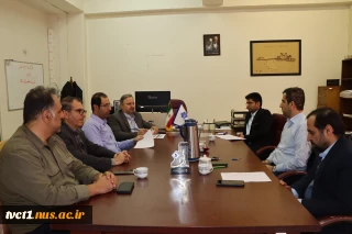 جلسه کمیته خرید تجهیزات آزمایشگاه‌ها و کارگاه‌ها در دانشکده فنی دانشگاه ملی مهارت انقلاب اسلامی