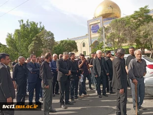 مراسم ترحیم و گرامیداشت همکار فقید، شادروان سید محمود میرحجازی در مسجد فطمیه شهرری؛ 

با حضور رییس دانشگاه ملی مهارت استان تهران برگزار شد. 3