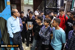 بازدید دانش‌آموزان مدارس پاسدار اسلام ۲ و شهید نورایی از دانشکده ملی مهارت انقلاب اسلامی 8