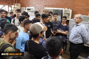 بازدید دانش‌آموزان مدارس پاسدار اسلام ۲ و شهید نورایی از دانشکده ملی مهارت انقلاب اسلامی 9