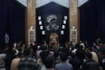 محفل ماهانه هیئت دانشجویی انصارالمهدی عج در ایام سالگرد شهادت خادم الرضا شهید آیت الله سید ابراهیم رئیسی و شهدای خدمت در دانشکده فنی انقلاب اسلامی تهران 2
