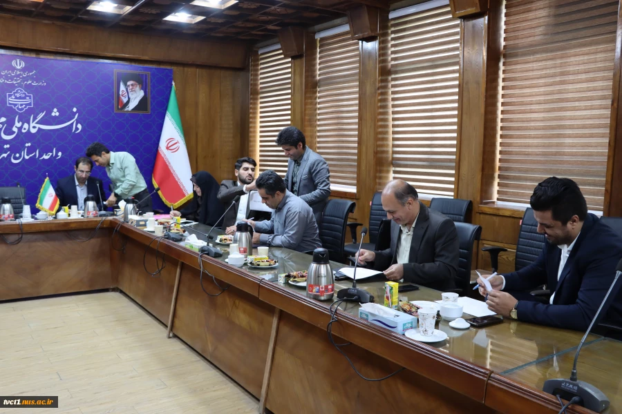 برگزاری جلسه انتخابات مدیر گروه آموزشی گروه های علوم مهندسی - ساخت و تولید و علوم مهندسی - مکانیک در دانشکده انقلاب اسلامی 8