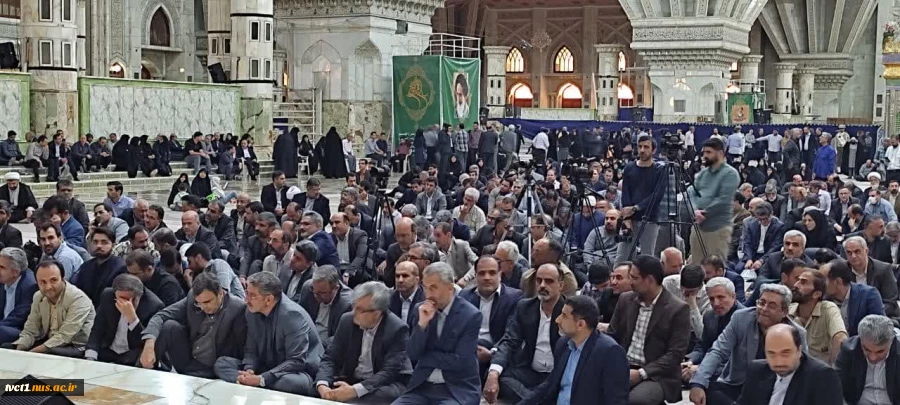 آیین‌ تجدید میثاق‌ دانشگاهیان‌ دانشگاه‌ ملی مهارت استان تهران‌ با‌ آرمان‌های‌ امام‌خمینی(ره) و تجدید بیعت‌ با مقام‌ معظم‌ رهبری(مدظله‌العالی) 2