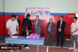 برگزاری مسابقات ورزشی به مناسبت هفته خوابگاه های دانشجویی در دانشکده ملی مهارت انقلاب اسلامی 11