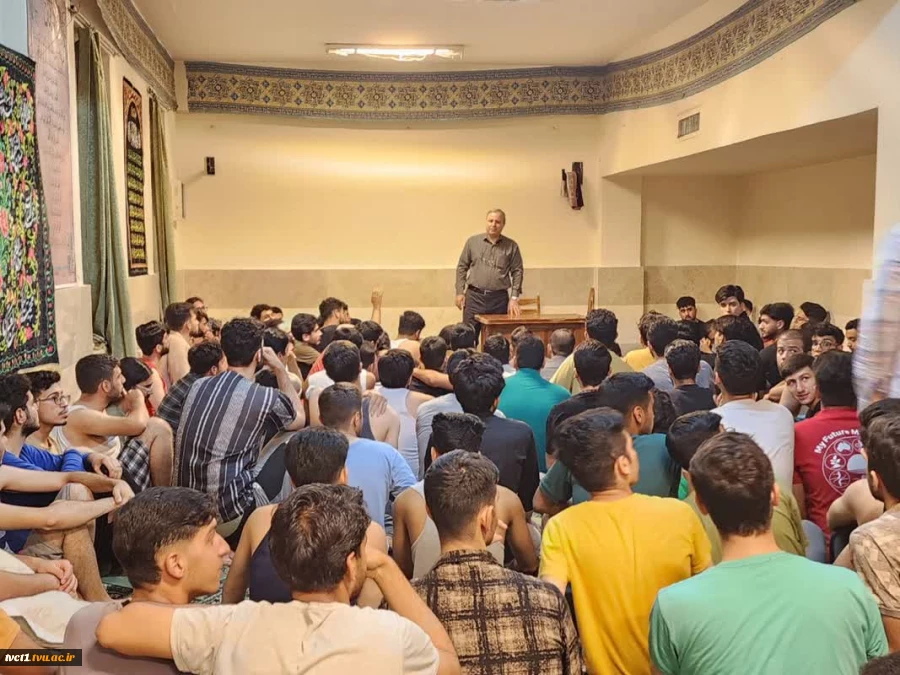حضور سرزده رییس دانشگاه ملی مهارت استان تهران در خوابگاه دانشجویی دانشکده فنی انقلاب اسلامی تهران 2