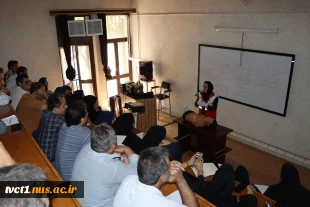 برگزاری کارگاه آموزشی ضمن خدمت توانمندسازی کارکنان دانشکده فنی انقلاب اسلامی با عنوان "کمک‌های اولیه پایه با همکاری جمعیت هلال احمر کشور 2