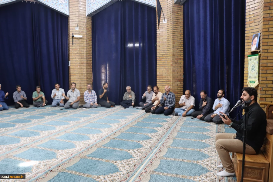 برگزاری مراسم عزاداری دهه آخر ماه صفر در دانشکده فنی انقلاب اسلامی 3