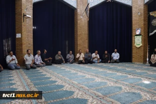 برگزاری مراسم عزاداری دهه آخر ماه صفر در دانشکده فنی انقلاب اسلامی 5