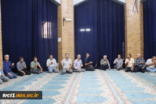 برگزاری مراسم عزاداری دهه آخر ماه صفر در دانشکده فنی انقلاب اسلامی 6