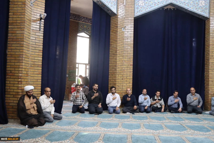 برگزاری مراسم عزاداری دهه آخر ماه صفر در دانشکده فنی انقلاب اسلامی 7