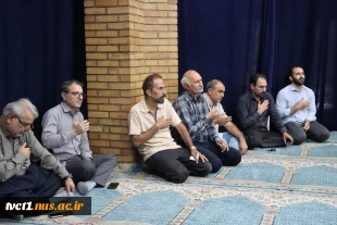 برگزاری مراسم عزاداری دهه آخر ماه صفر در دانشکده فنی انقلاب اسلامی 10