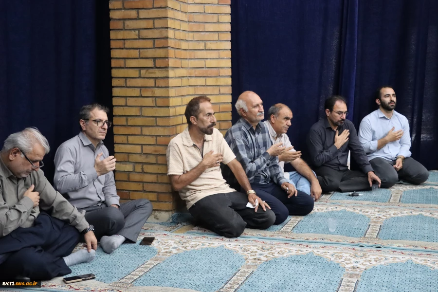برگزاری مراسم عزاداری دهه آخر ماه صفر در دانشکده فنی انقلاب اسلامی 10