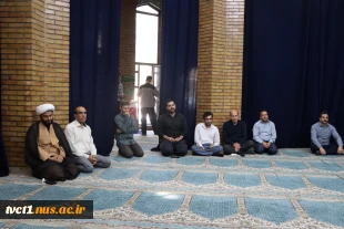 برگزاری مراسم عزاداری دهه آخر ماه صفر در دانشکده فنی انقلاب اسلامی 11