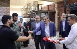 در آستانه آغاز سال تحصیلی جدید و همزمان با فرارسیدن هفته دفاع مقدس صورت پذیرفت؛

بازدید معاون آموزشی دانشگاه ملی مهارت از کارگاه‌های آموزشی دانشکده فنی انقلاب اسلامی و برگزاری مراسم گرامیداشت هفته دفاع مقدس و آیین گلاب شویی در جوار مقبره مطهر شهدای گمنا