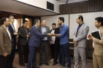 در آستانه آغاز سال تحصیلی جدید و همزمان با فرارسیدن هفته دفاع مقدس صورت پذیرفت؛

بازدید معاون آموزشی دانشگاه ملی مهارت از کارگاه‌های آموزشی دانشکده فنی انقلاب اسلامی و برگزاری مراسم گرامیداشت هفته دفاع مقدس و آیین گلاب شویی در جوار مقبره مطهر شهدای گمنا