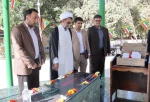 در آستانه آغاز سال تحصیلی جدید و همزمان با فرارسیدن هفته دفاع مقدس صورت پذیرفت؛

بازدید معاون آموزشی دانشگاه ملی مهارت از کارگاه‌های آموزشی دانشکده فنی انقلاب اسلامی و برگزاری مراسم گرامیداشت هفته دفاع مقدس و آیین گلاب شویی در جوار مقبره مطهر شهدای گمنا