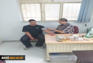 انجام معاینات پزشکی کارکنان و دانشجویان به مناسبت آغاز سال تحصیلی در دانشکده فنی انقلاب اسلامی 2
