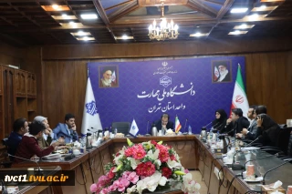 جلسه شورای پژوهشی دانشگاه ملی مهارت استان تهران