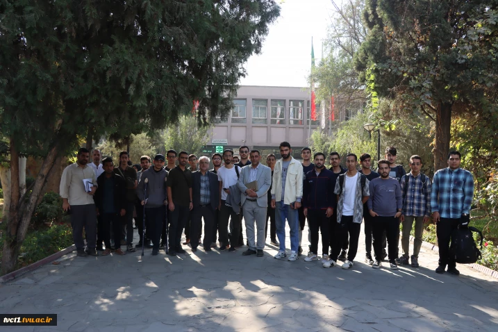 اردوی زیارتی قم و جمکران دانشجویان دانشکده فنی انقلاب اسلامی