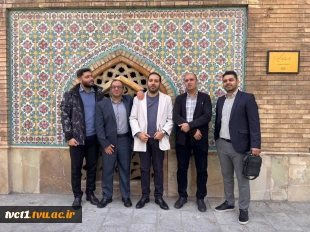 بازدید دانشجویان رشته معماری از مجموعه تاریخی کاخ گلستان  3