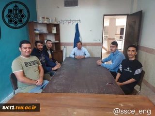 نشست راهبردی انجمن علمی عمران و تیم مسابقات بتن ACI با حضور دکتر منتظرالقائم