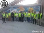 بازدید دانشجویان  رشته مهندسی عمران از کارخانه بتن آزادگان 2