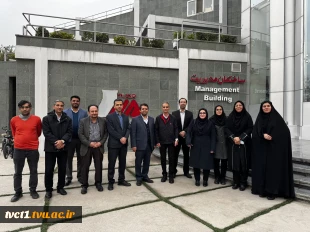 بازدید جمعی از اعضای هیات علمی دانشگاه ملی مهارت استان تهران از شرکت توگا  5
