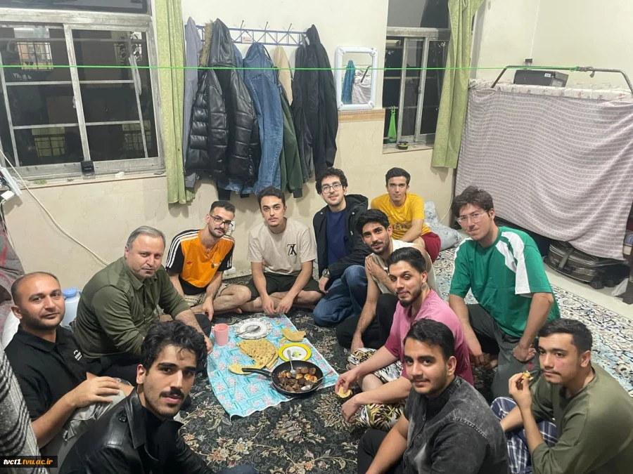 حضور رییس دانشگاه ملی مهارت استان تهران در خوابگاه دانشجویی دانشکده فنی انقلاب اسلامی  2