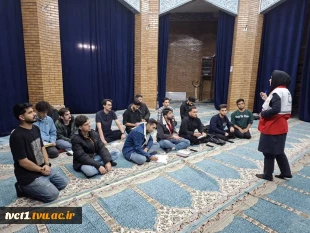 برگزاری دوره آموزش کمک‌های اولیه در دانشکده فنی انقلاب اسلامی 4