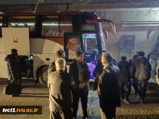 بدرقه دانشجویان دانشکده فنی انقلاب اسلامی جهت زیارت بارگاه ملکوتی حضرت ثامن الحجج امام رضا علیه السلام 4