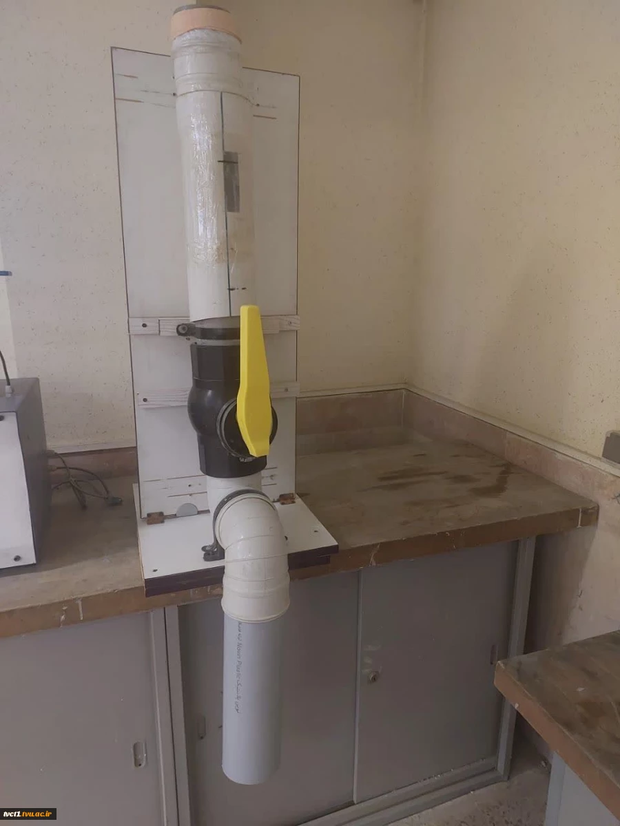 ساخت دستگاه تست بتن متخلخل توسط دانشجویان رشته عمران دانشکده فنی انقلاب اسلامی تهران 2