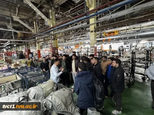 بازدید جمعی از دانشجویان رشته ساخت و تولید و مکانیک خودرو از شرکت سایپا مورخ ۶ دی ۱۴۰۴ 5
