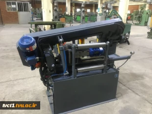 تجهیز کارگاه ساخت و تولید دانشکده فنی انقلاب اسلامی با خرید دستگاه اره نواری صنعتی 3