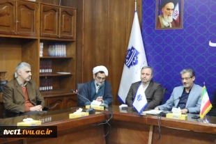 با حضور معاون آموزشی، معاون فرهنگی و دانشجویی و مسئول نهاد مقام معظم رهبری(مدظله) در دانشگاه ملی مهارت کشور؛
 مراسم تکریم و معارفه سرپرست دانشگاه ملی مهارت واحد استانی تهران و دانشکده فنی انقلاب اسلامی برگزار شد 6