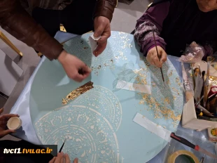 سومین روز از سی وسومین نمایشگاه بین المللی قرآن کریم باشعار ایران درپناه قرآن درغرفه دانشگاه ملی مهارت 5